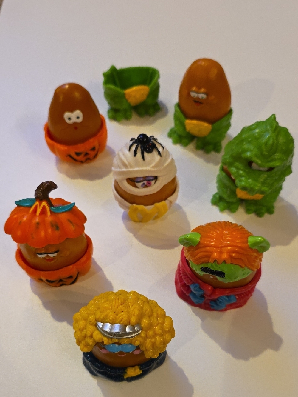 Vintage 1990's McDonald's Halloween McNugget Buddies Set